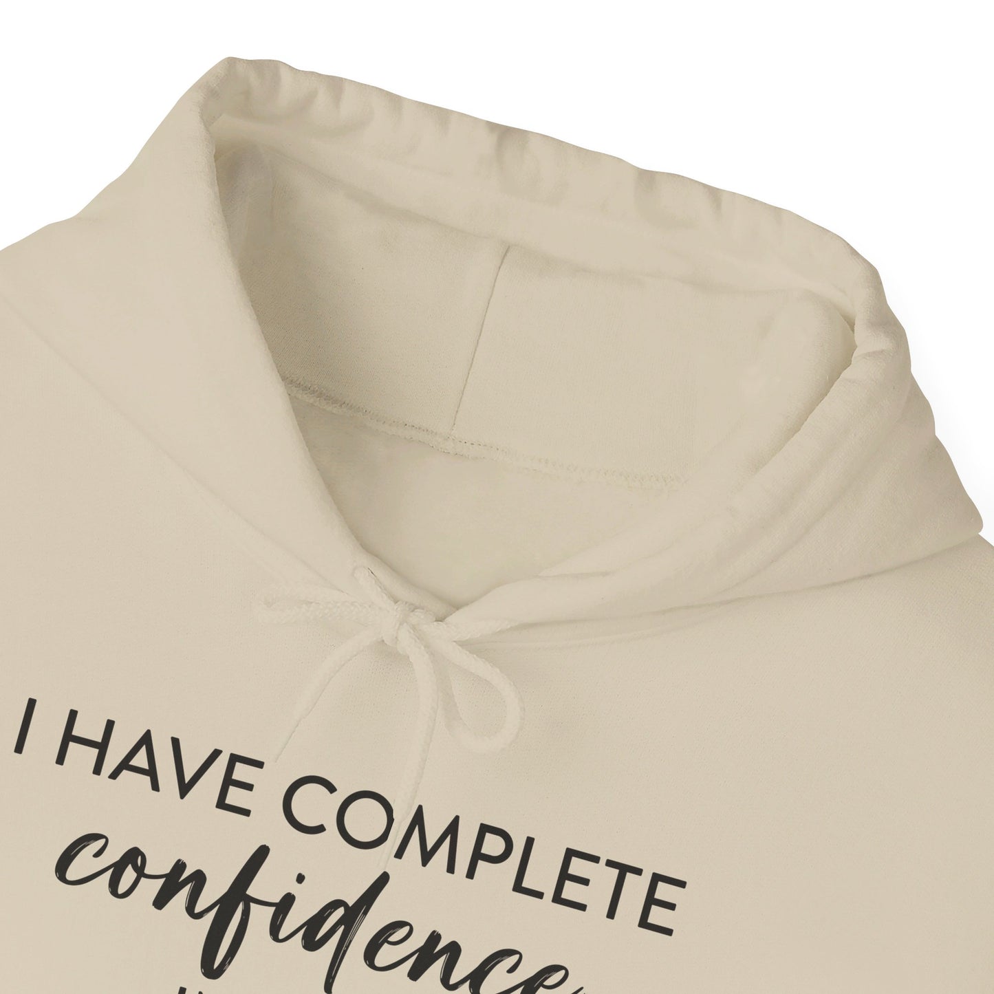 I Have Complete Confidence In You Your Biggest Fan God Unisex Christian Pullover Hooded Sweatshirt