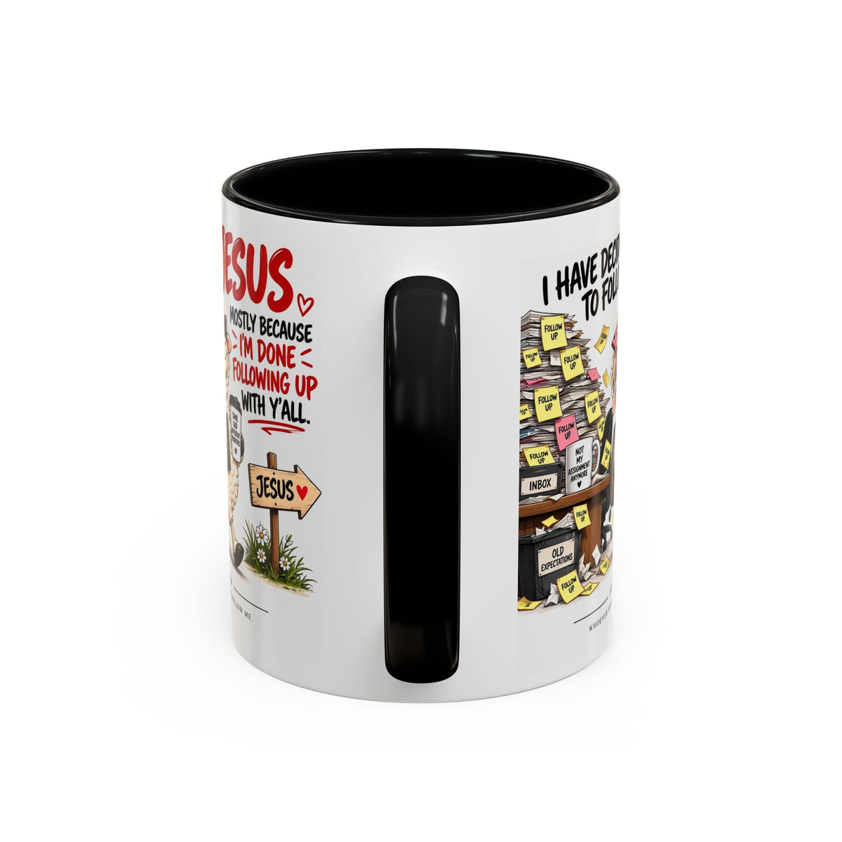I Have Decided to Follow Jesus Coffee Mug (Christian Faith Ceramic Mug)