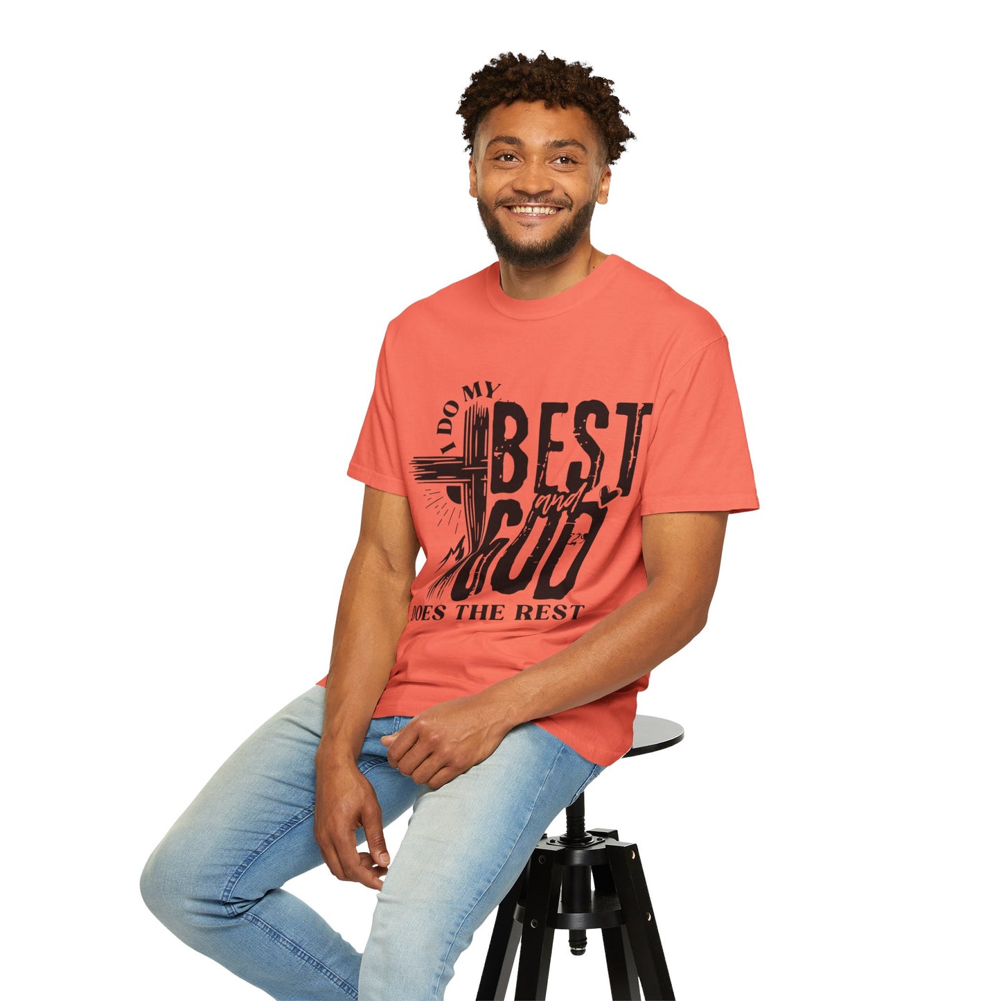 I Do My Best And God Does The Rest Unisex Christian T-shirt