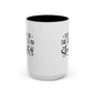 Inspirational Accent Coffee Mug - The Joy of the Lord is My Strength - Perfect for Faith Lovers