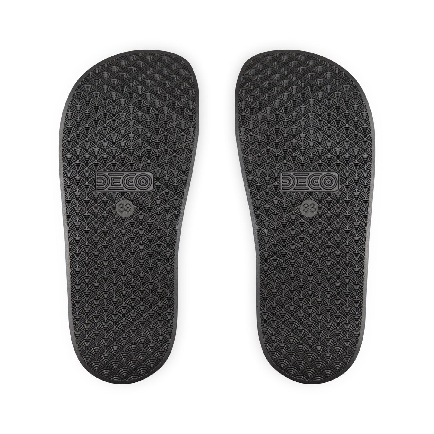 Youth 'He Did It' Christian Slide Sandals — 1 Corinthians 15:3 Faith Slides