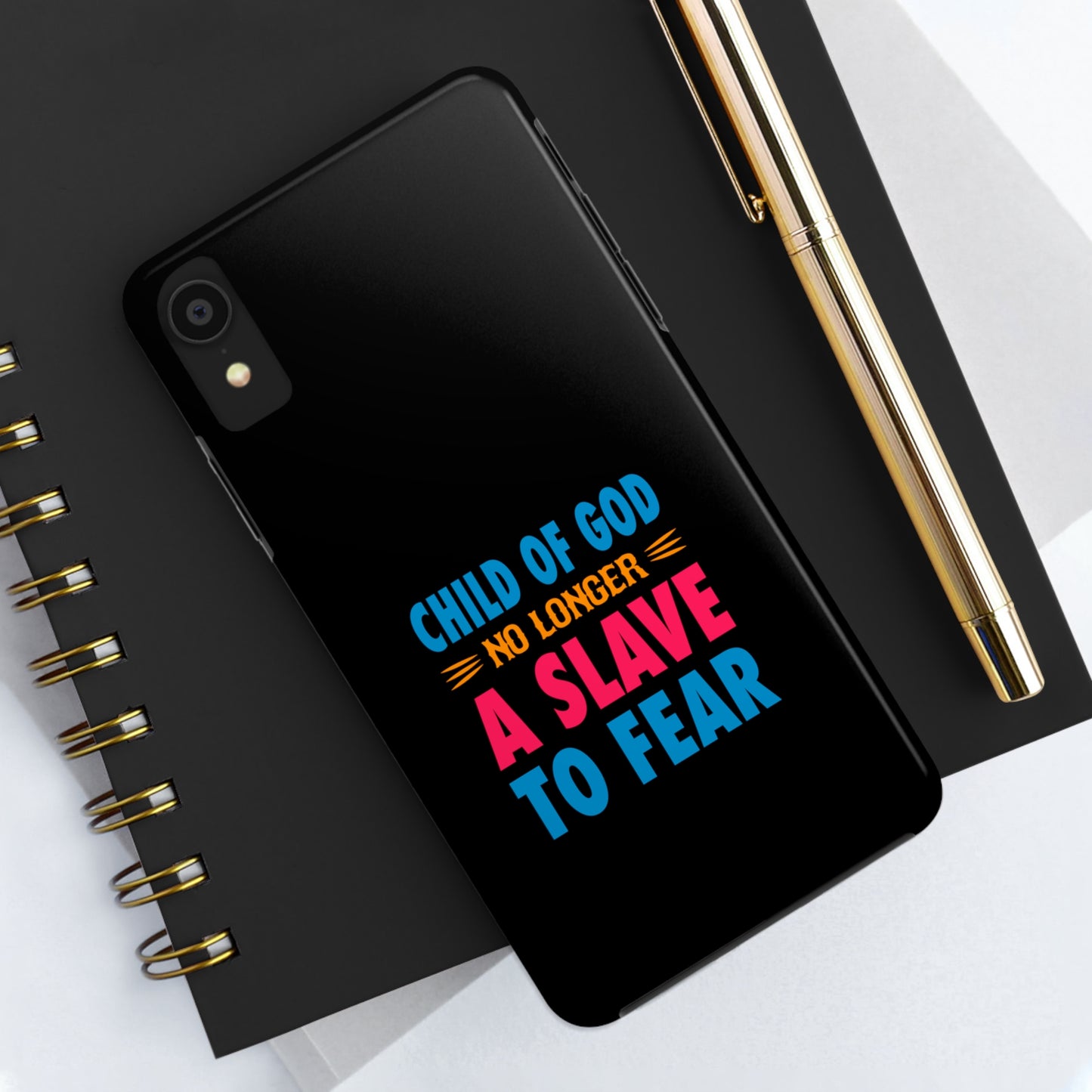 Child Of God No Longer A Slave To Fear Christian Phone Tough Phone Cases, Case-Mate Printify