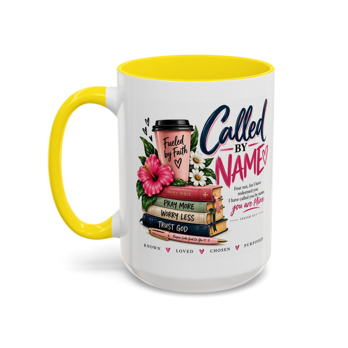 Called By Name Coffee Mug — Christian Inspirational Accent Mug (11/15oz)