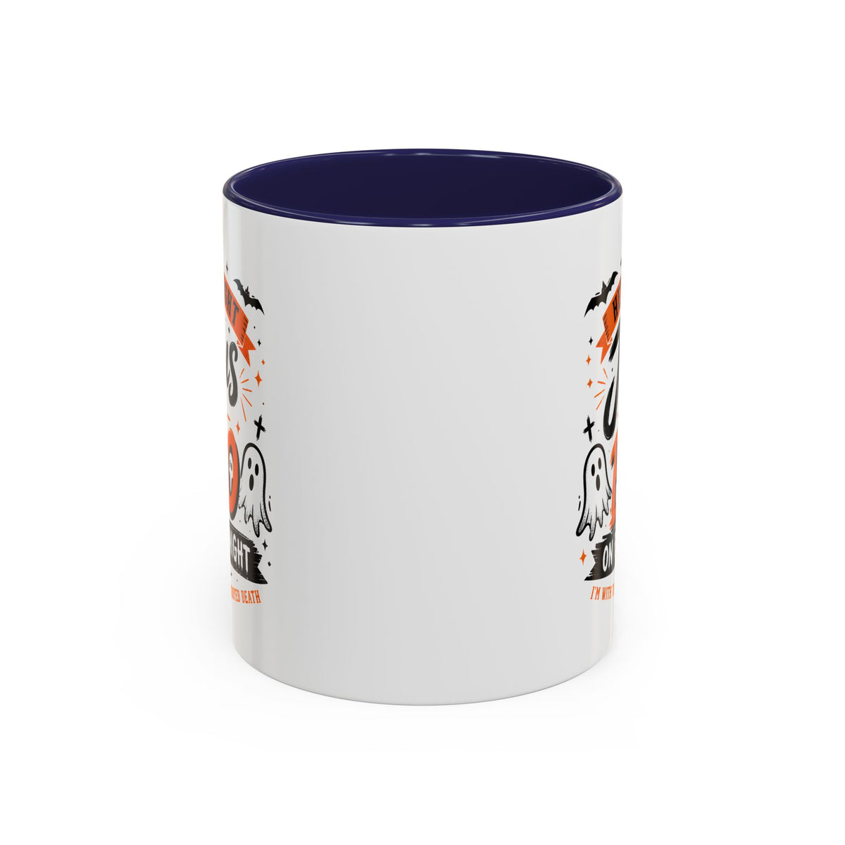 Christian Coffee Mug — "He's My Light, Jesus Is My Boo" Halloween Accent Mug