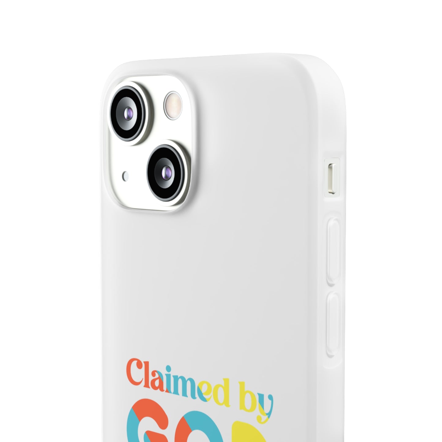 Claimed By God Purpose Over Pain Christian Flexi Phone Case Printify