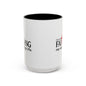 Faith-Inspired Coffee Accent Mug - Motivational Drinkware for Daily Inspiration