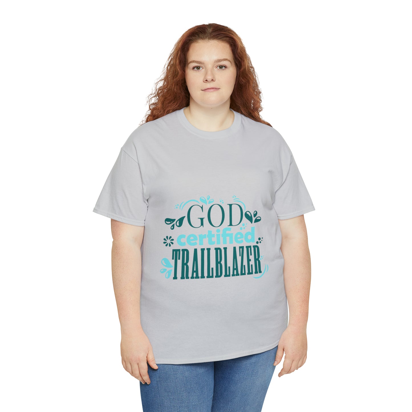 God Certified Trailblazer Unisex Heavy Cotton Tee