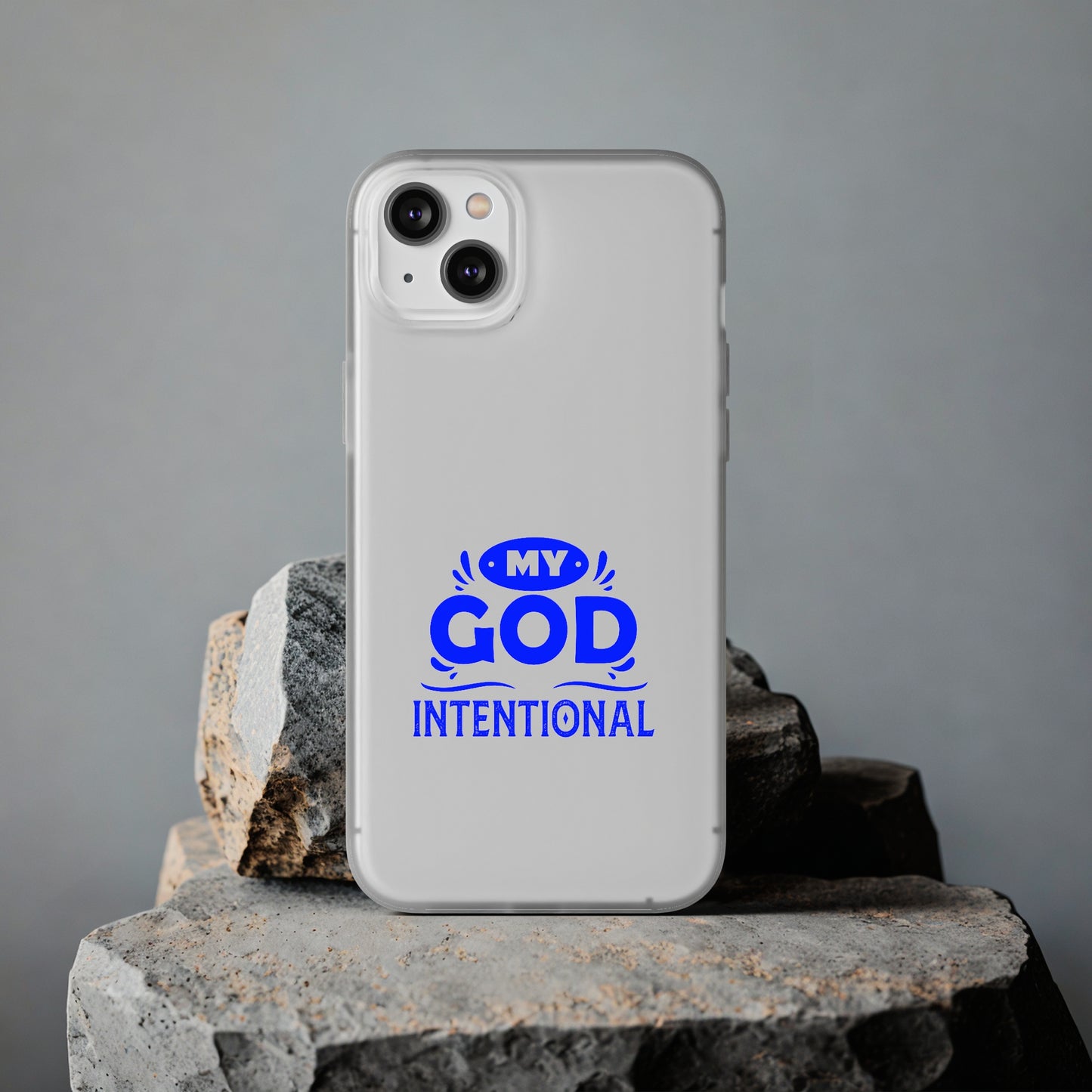 My God Is Intentional  Flexi Phone Case