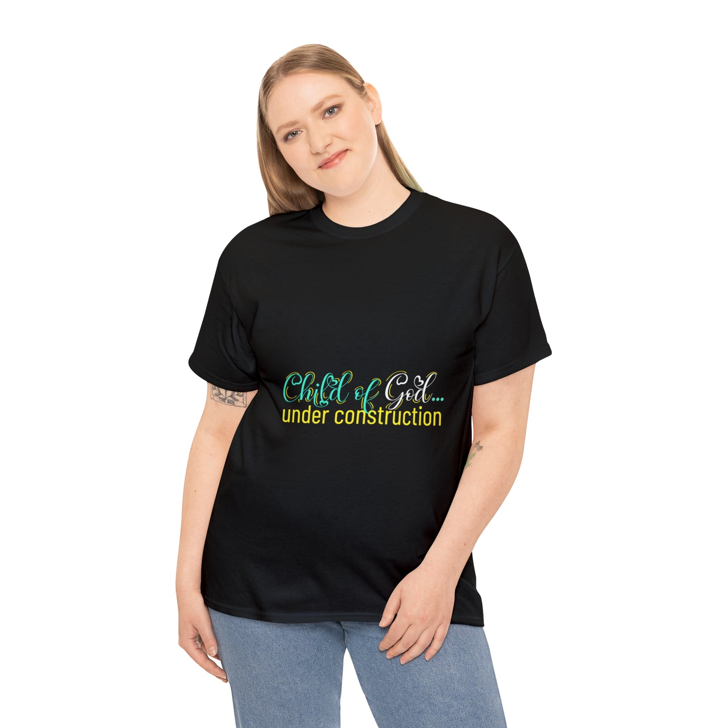 Child Of God Under Control Unisex Heavy Cotton Tee