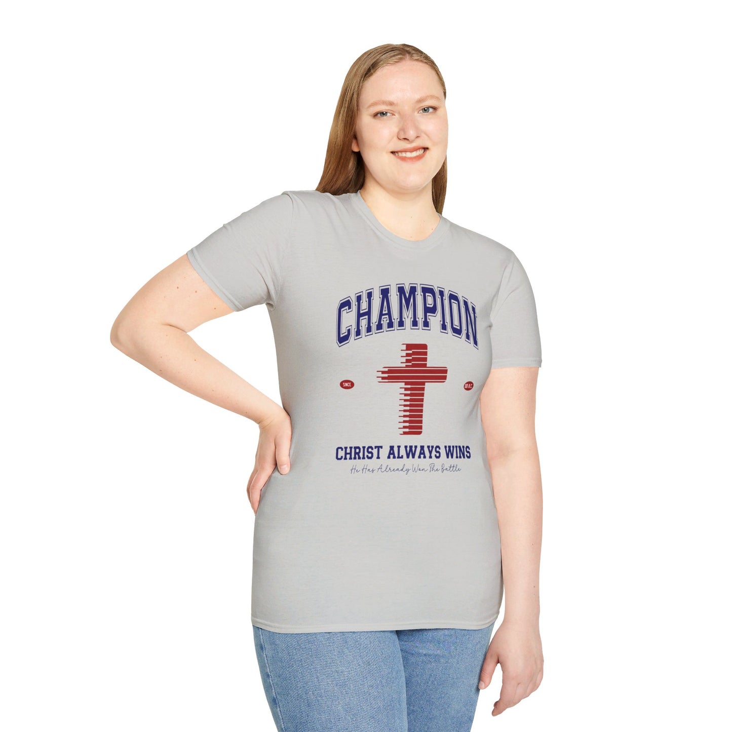 Champion Christ Always Wins Unisex Christian T-shirt