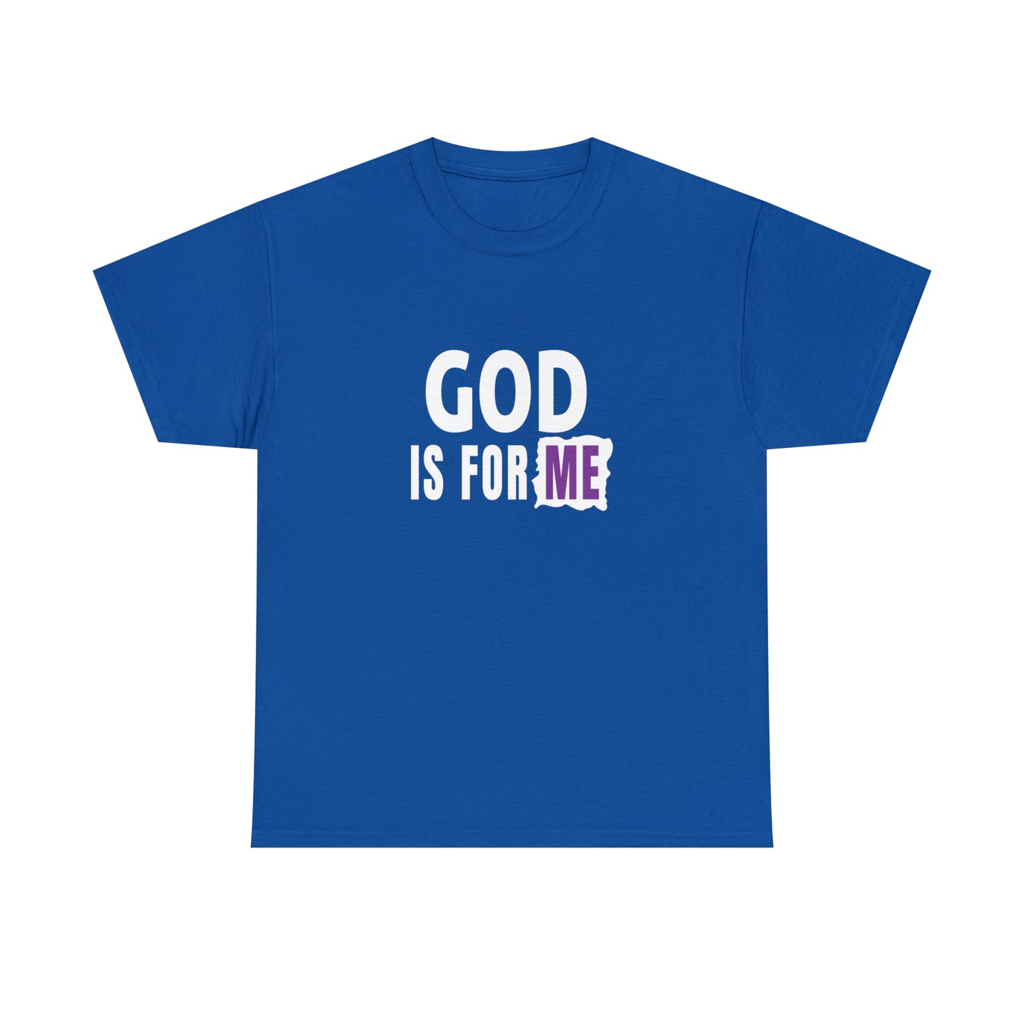 God Is For Me Unisex Heavy Cotton Tee Printify