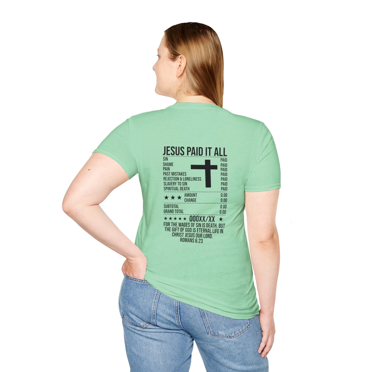 Paid In Full Jesus Paid It All Christian Unisex T-shirt