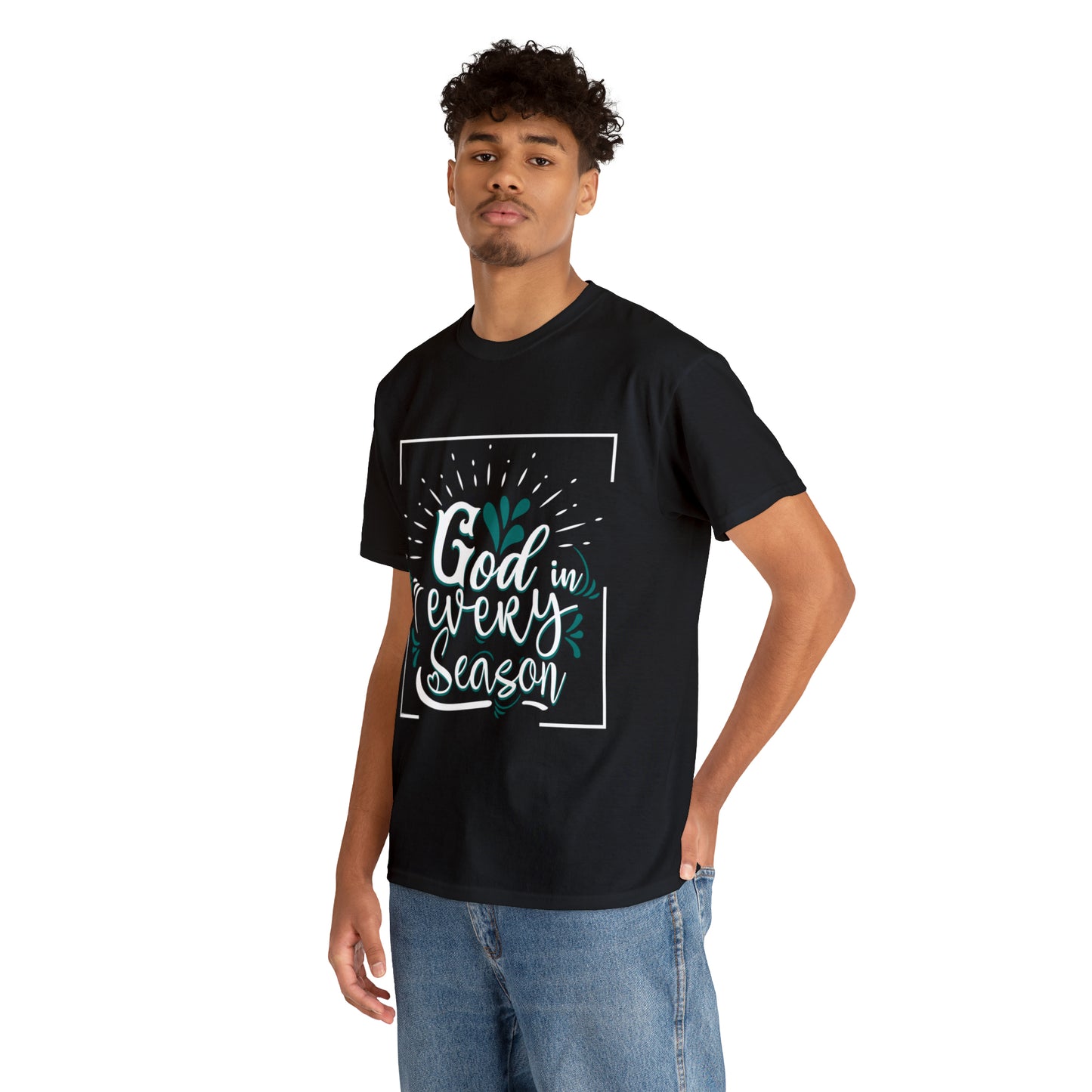 God In Every Season Unisex Heavy Cotton Tee