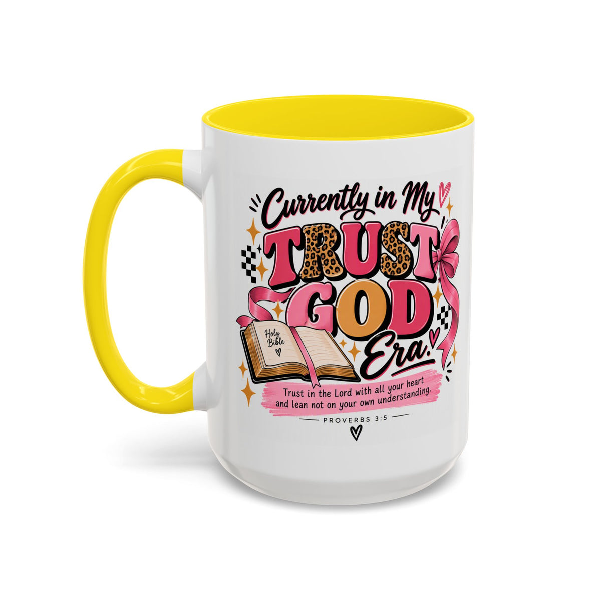 Currently in My Trust God Era Coffee Mug
