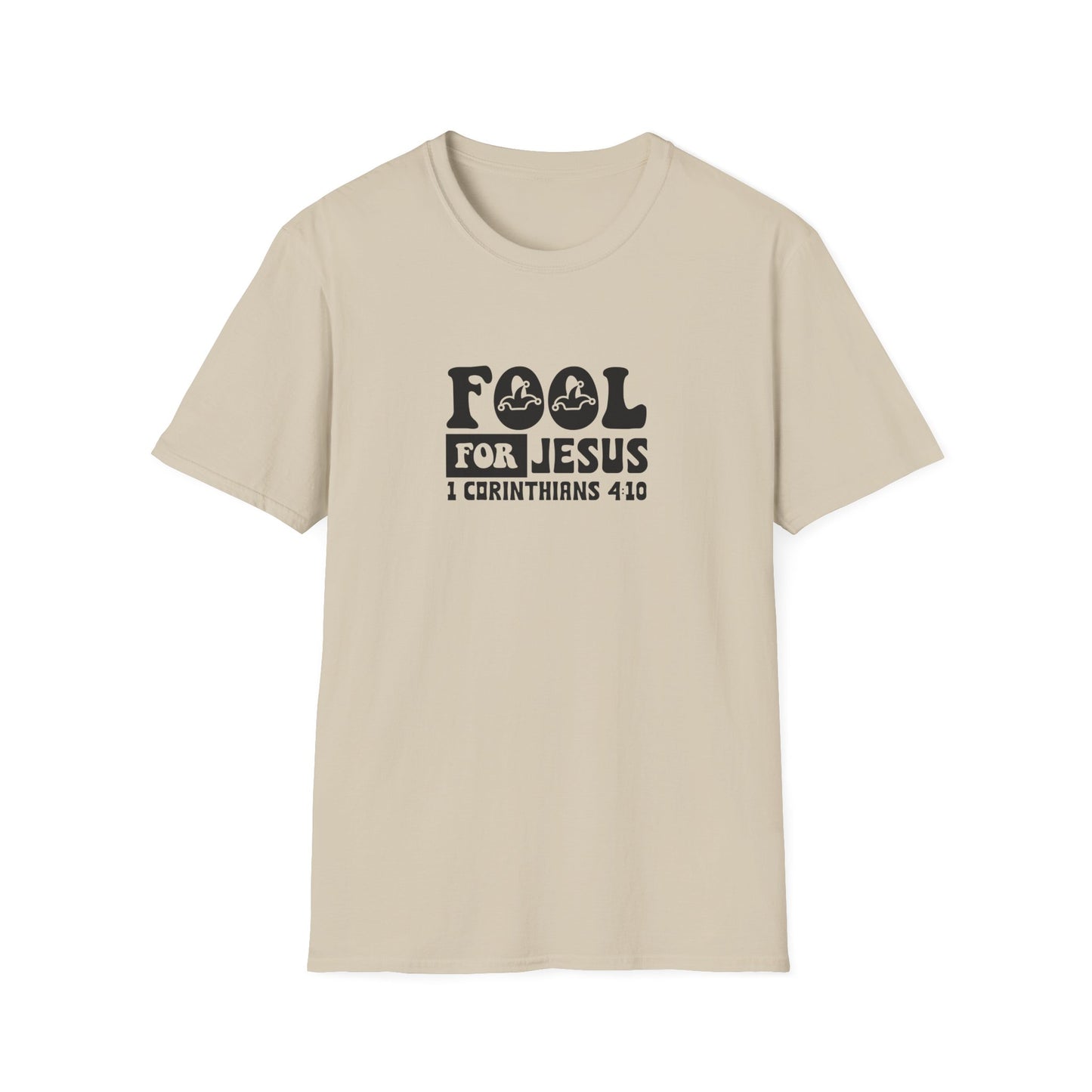 Fool For Jesus Funny Unisex Christian T-shirt