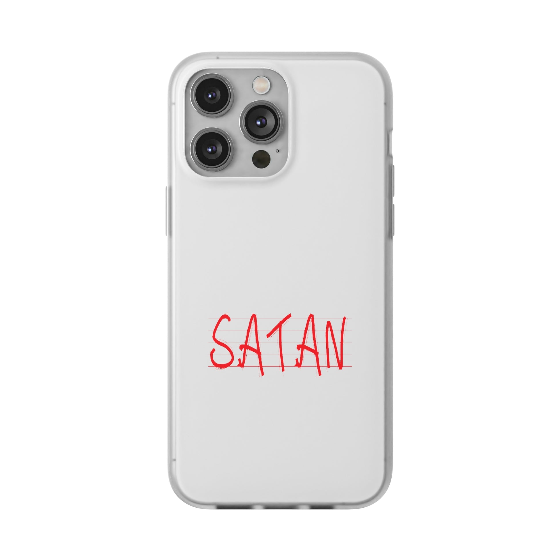 Not Today Satan Not Tomorrow Either Christian Flexi Phone Case Printify