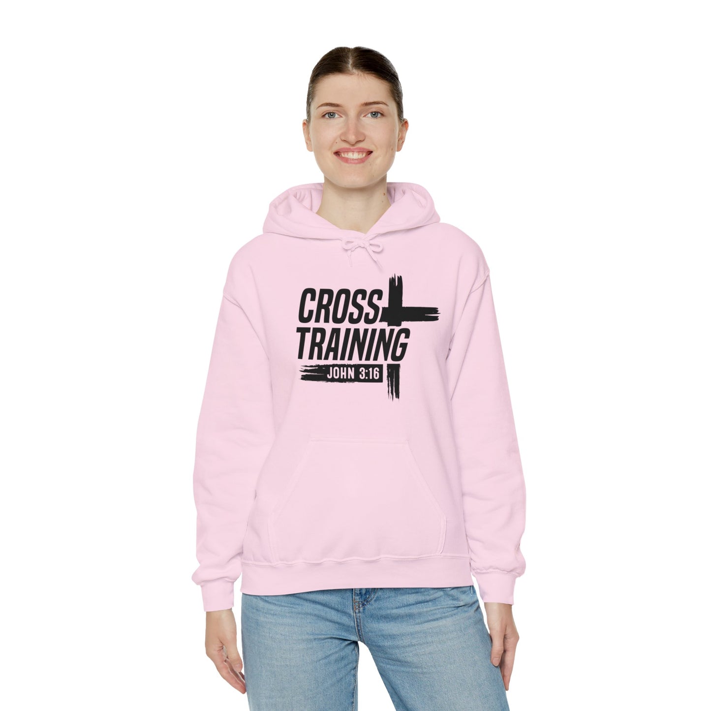 Cross Training Unisex Christian Hooded Pullover Sweatshirt