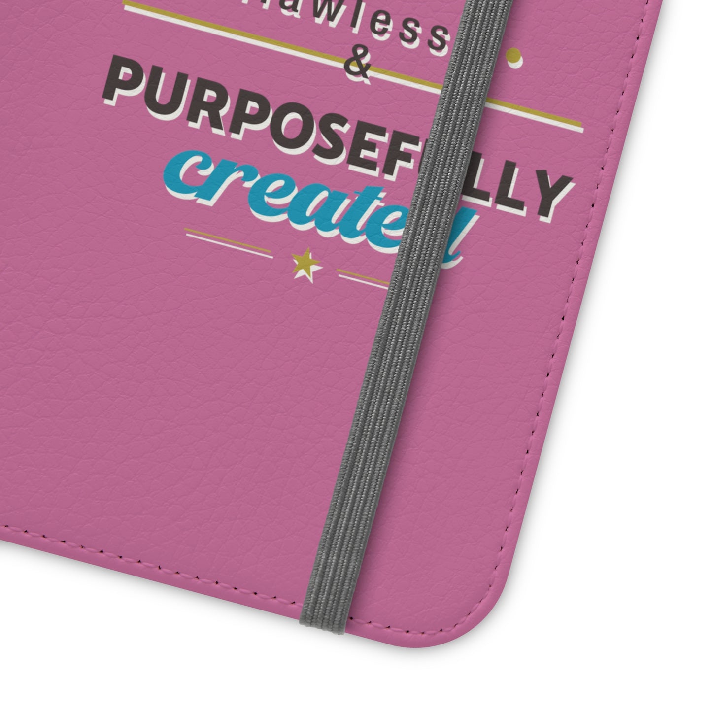 In Christ I Am Flawlessly & Purposefully Created Phone Flip Cases