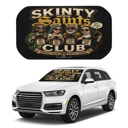 Skinty Saints Clubs Funny Christian Car Sunshade Umbrella