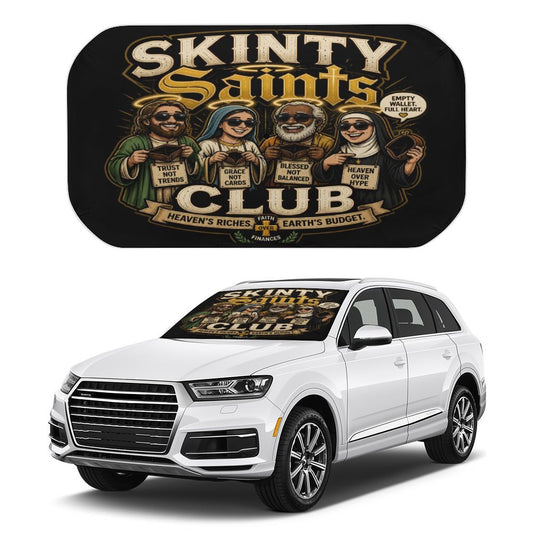 Skinty Saints Clubs Funny Christian Car Sunshade Umbrella