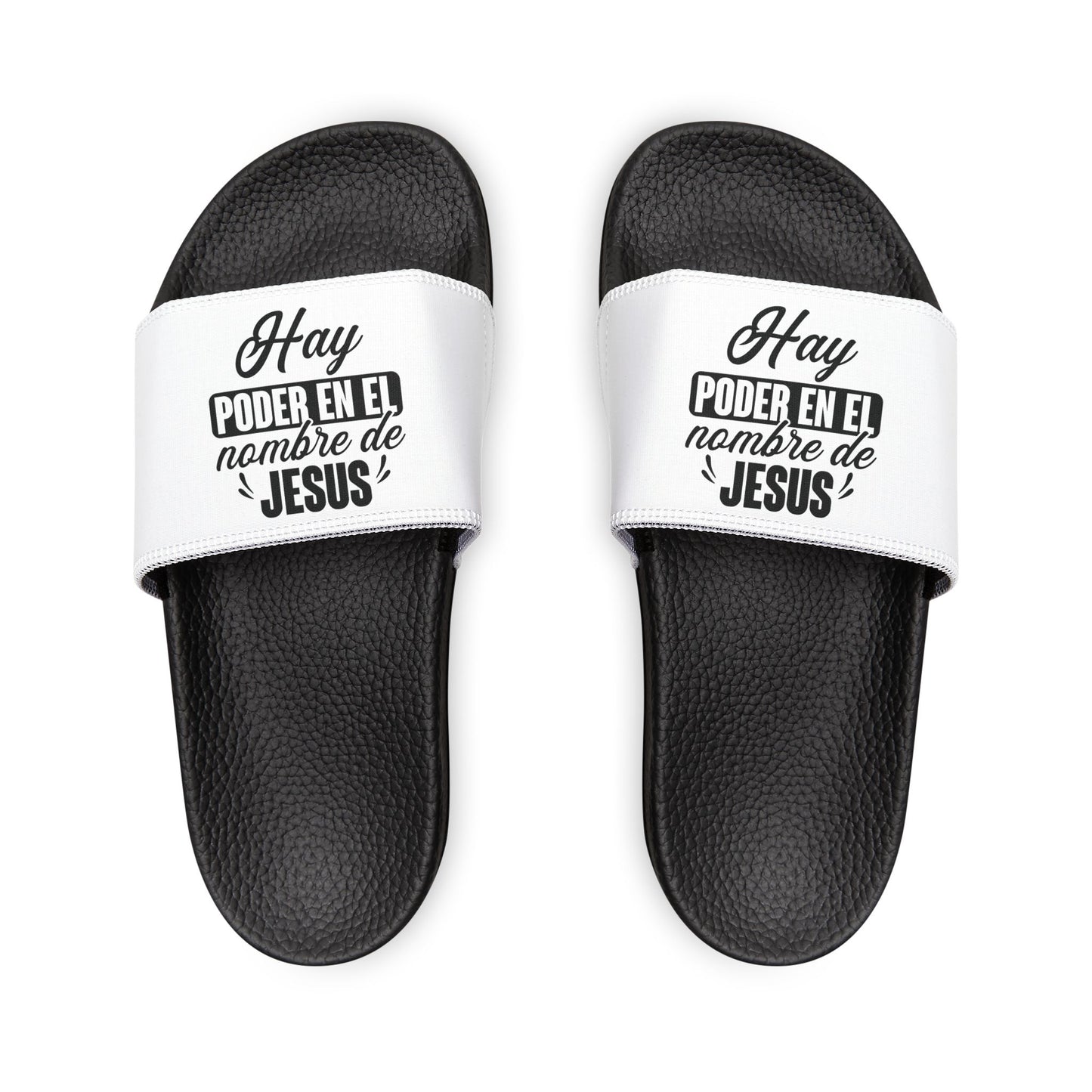 Faith - Inspired Youth Spanish Sandals | Summer Footwear, Vacation Slides, Casual Shoes, Christian Gifts for Kids, Stylish Comfort - ClaimedbyGodDesigns