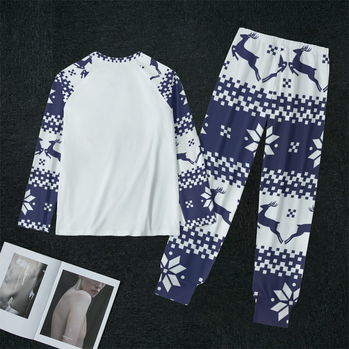 Snowbody Loves You Like Him Women's Christian Christmas Pajamas