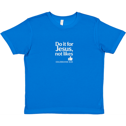 Do It For Him Youth Christian T-shirt - ClaimedbyGodDesigns