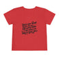 Romans 5:8 You Are Loved More Than You Will Ever Know Christian Toddler T-Shirt