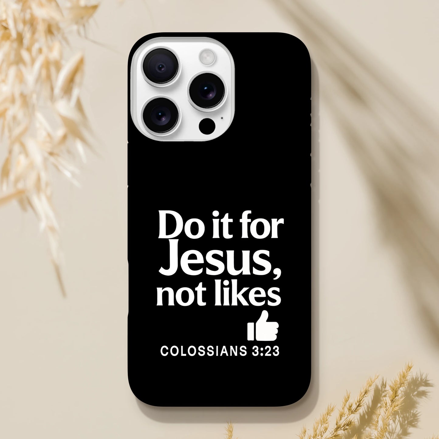 Do It For Him Not Likes Christian Iphone Tough Phone Case - ClaimedbyGodDesigns