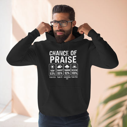 Inspirational Unisex Fleece Hoodie for Everyday Blessings, Praise Hoodie, Faith Apparel, Cozy Gift for Friends, Spiritual Wear