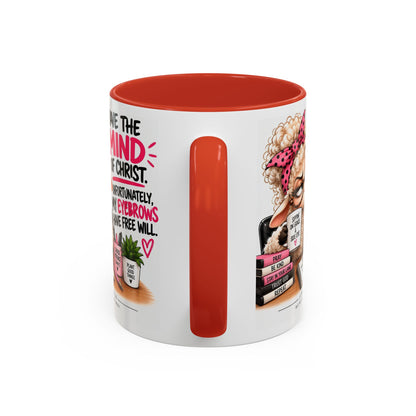 Christian Coffee Mug – "I Have the Mind of Christ" Funny Sheep Design (11/15 oz)