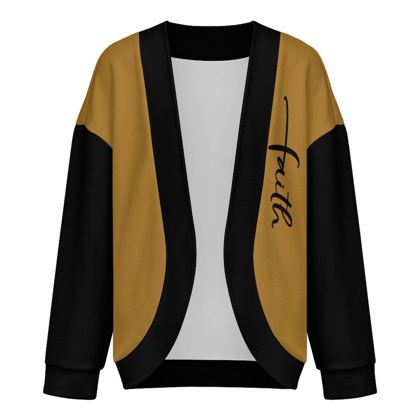 Faith Christian Women's Drop Shoulder Cardigan - ClaimedbyGodDesigns