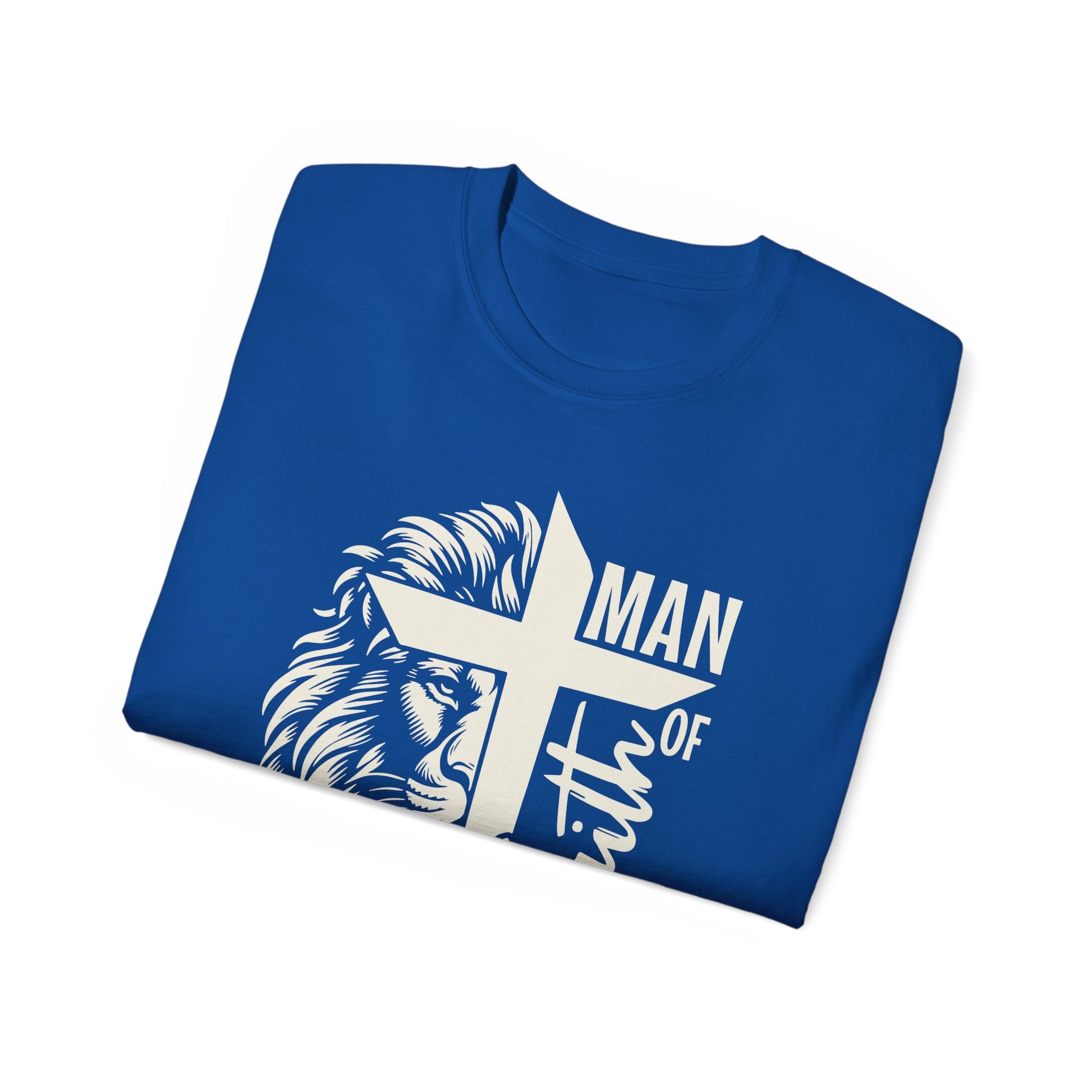 MAN OF FAITH MEN'S Christian T-SHIRT Printify