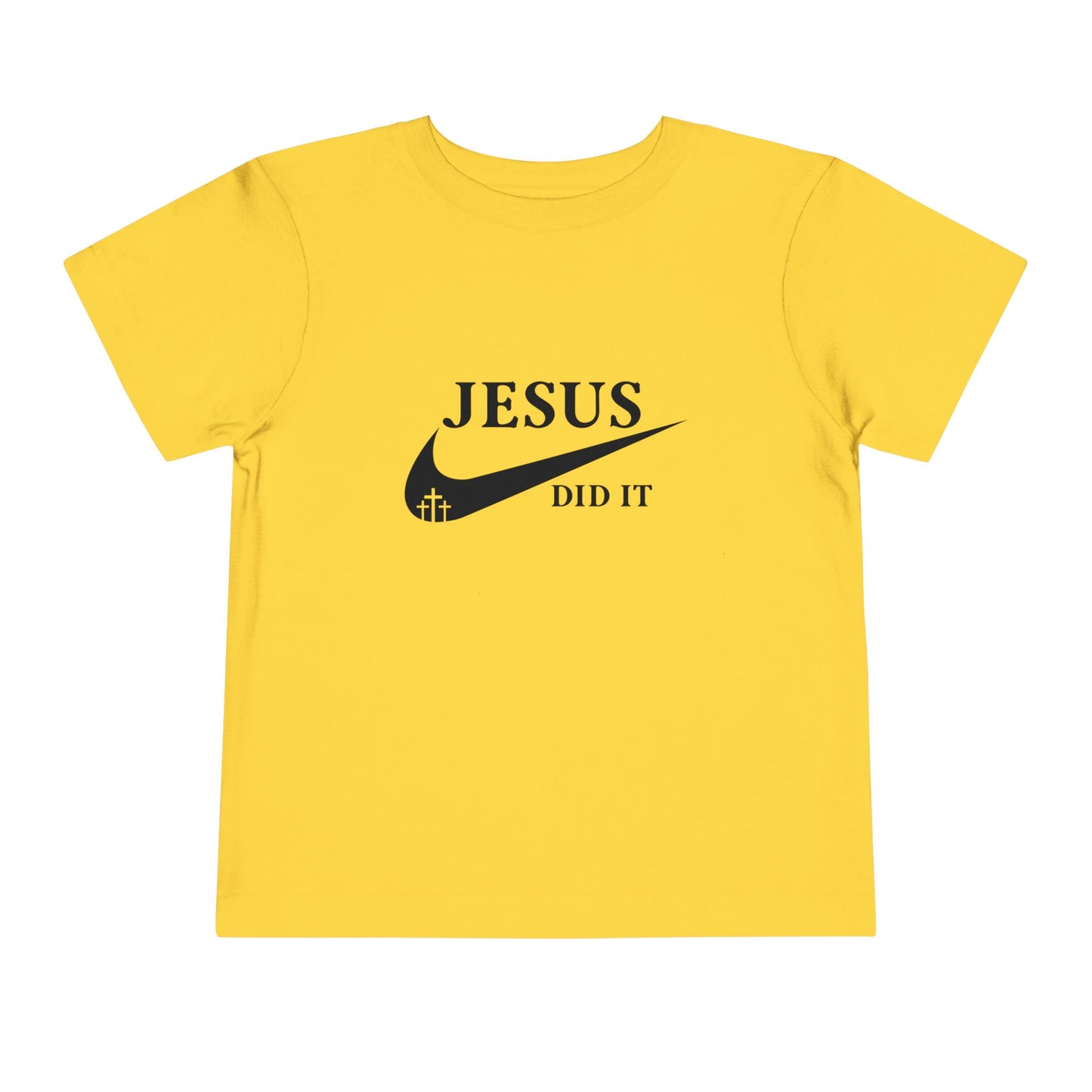 Jesus Did It (Nike reference) Christian Toddler T-Shirt