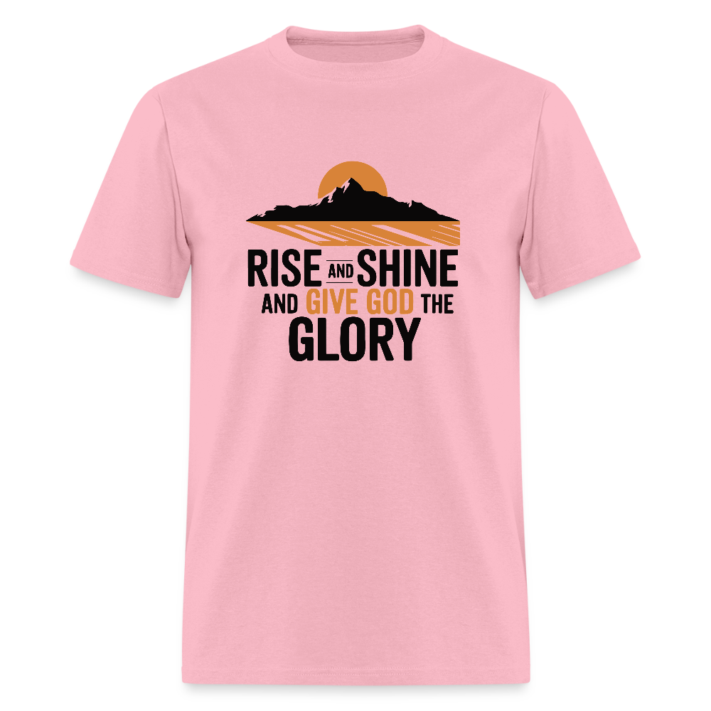 Rise and Shine Christian Unisex Classic T-Shirt - pink