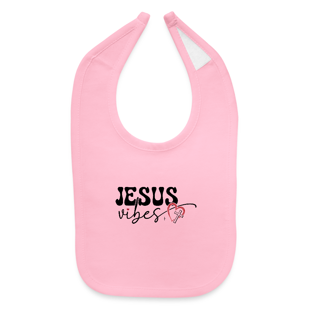 His Vibes Christian Baby Bib - ClaimedbyGodDesigns