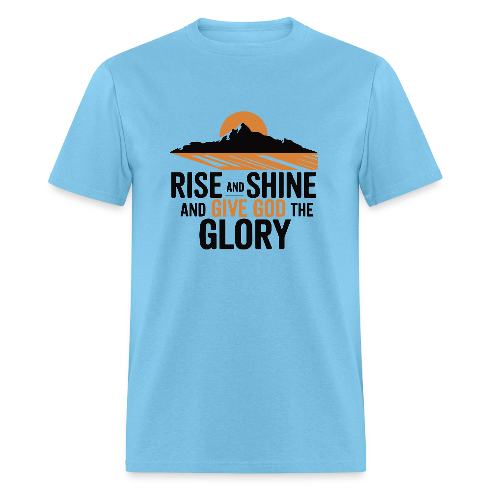 Rise and Shine Christian Unisex Classic T-Shirt - ClaimedbyGodDesigns