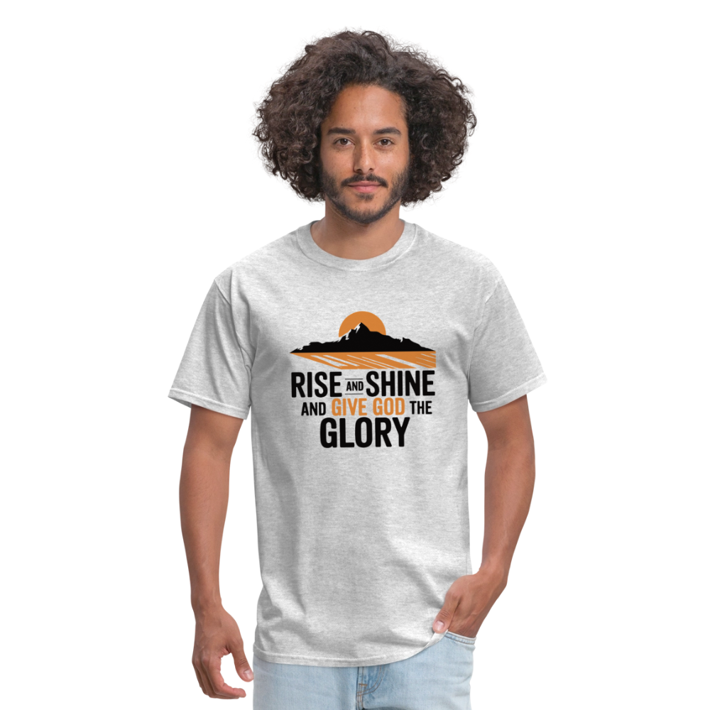 Rise and Shine Christian Unisex Classic T-Shirt - heather gray