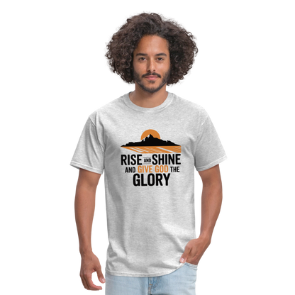 Rise and Shine Christian Unisex Classic T-Shirt - heather gray