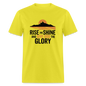 Rise and Shine Christian Unisex Classic T-Shirt - yellow