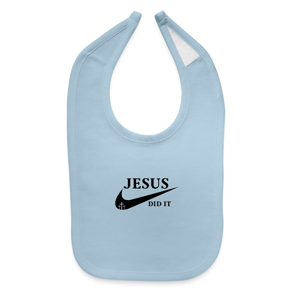 He Did It Christian Baby Bib - ClaimedbyGodDesigns