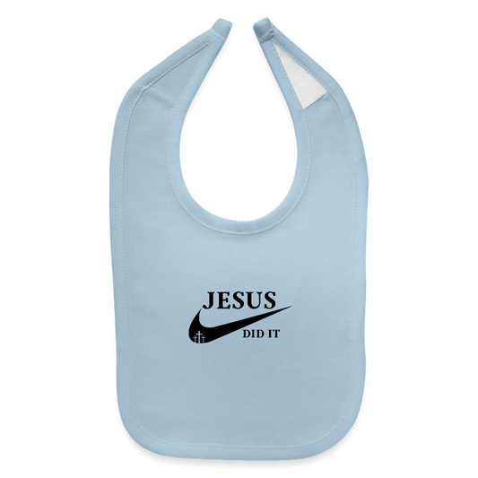He Did It Christian Baby Bib - ClaimedbyGodDesigns