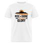 Rise and Shine Christian Unisex Classic T-Shirt - white