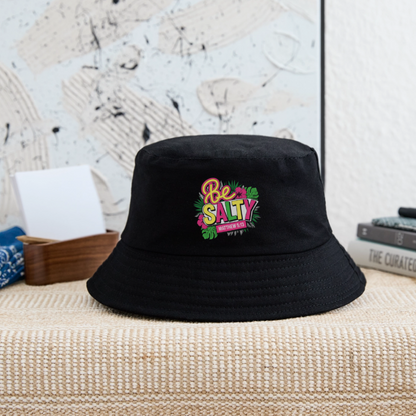Be Salty Kid's Christian Bucket Hat - black