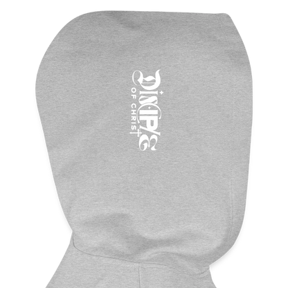 Disciple Of Christ Women’s Christian Cropped Hoodie & Jogger Short Set - heather gray