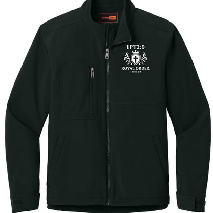 1 Peter 2:9 Royal Order Men’s Kingdom Code Christian Jacket - ClaimedbyGodDesigns