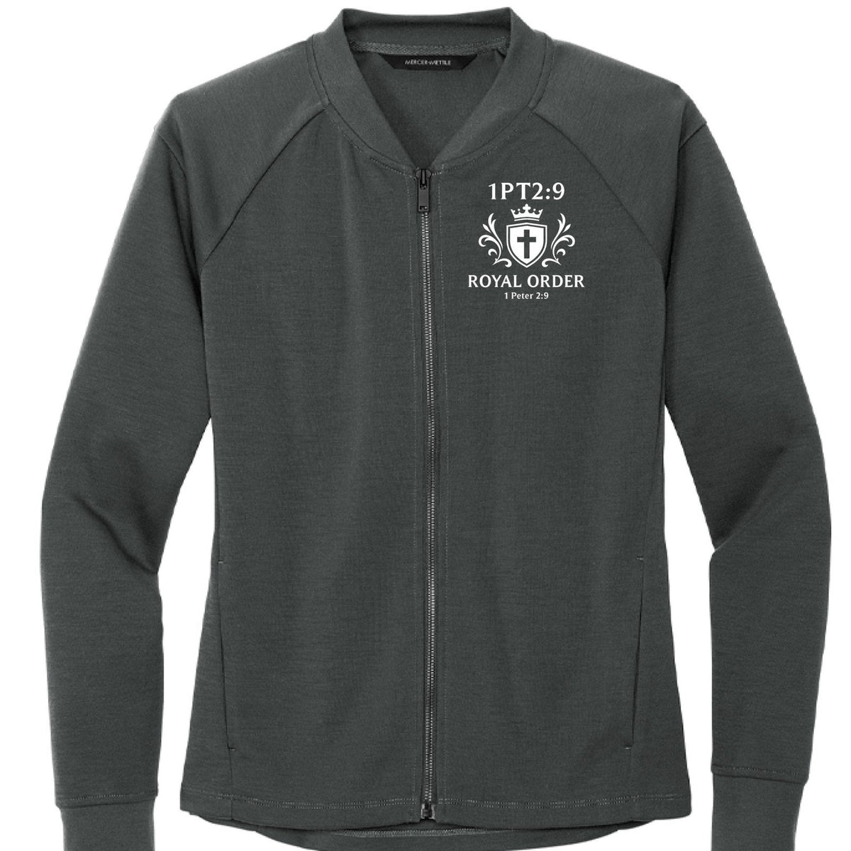 1 Peter 2:9 Royal Order Women’s Kingdom Code Christian Jacket - ClaimedbyGodDesigns