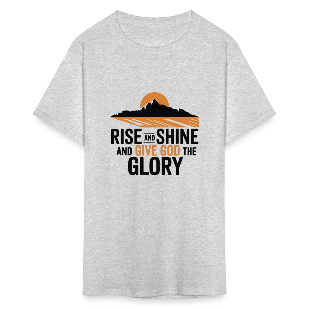 Rise and Shine Christian Unisex Classic T-Shirt - heather gray