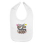 I'm Just Out Here Christian Baby Bib - ClaimedbyGodDesigns