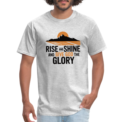 Rise and Shine Christian Unisex Classic T-Shirt - heather gray